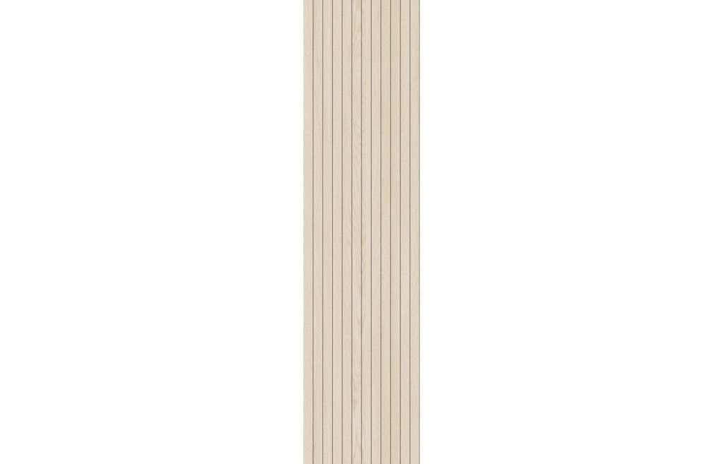 Light Wood Scandinavian Slat Wood Effect Wall Panel - 2400 x 600 mm