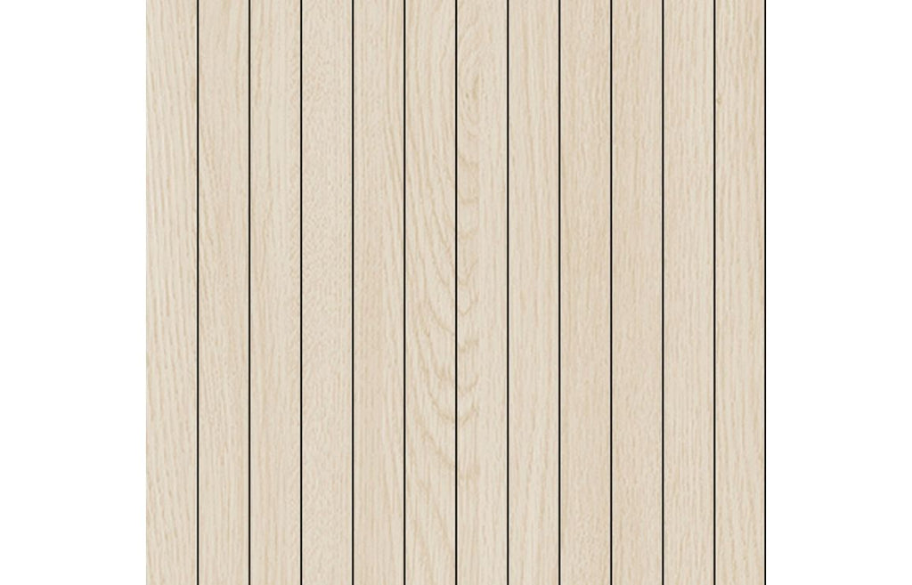 Light Wood Scandinavian Slat Wood Effect Wall Panel - 2400 x 600 mm