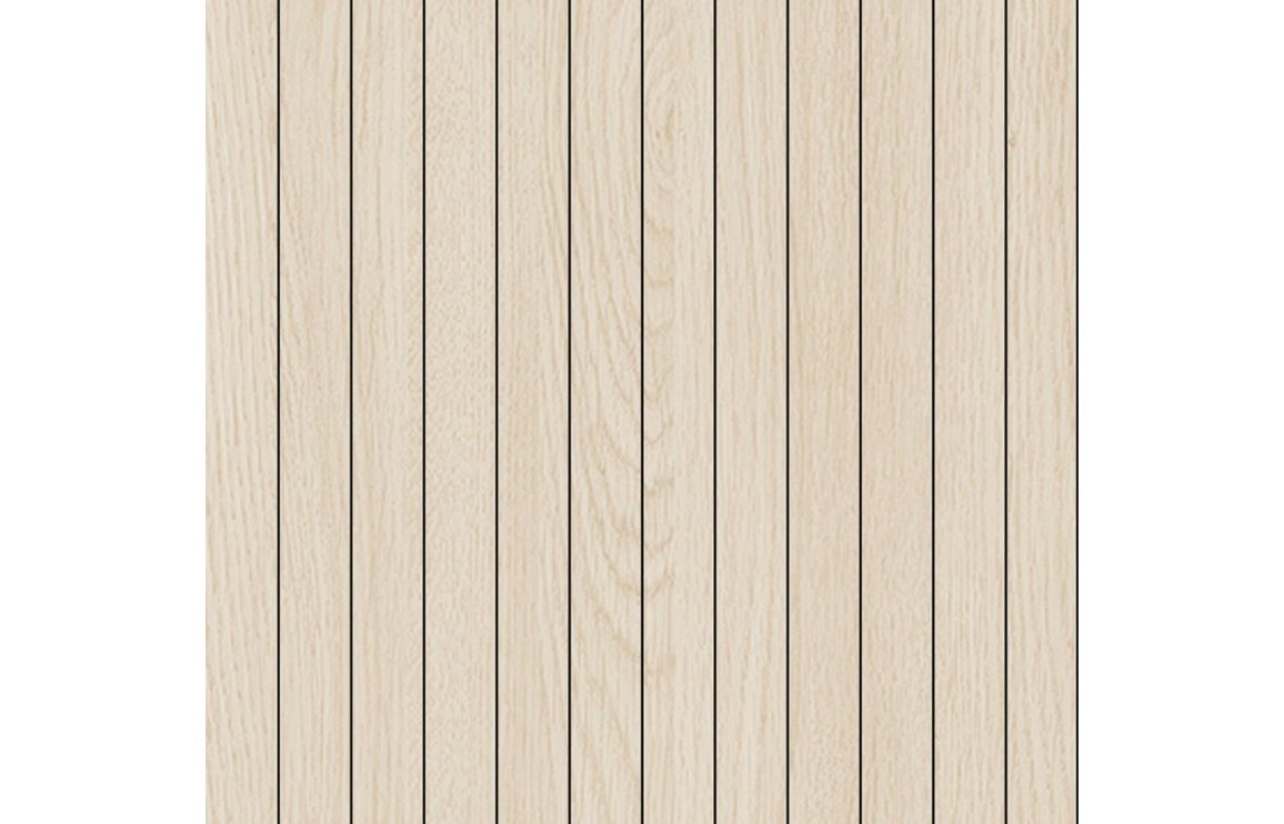 Light Wood Scandinavian Slat Wood Effect Wall Panel - 2400 x 600 mm