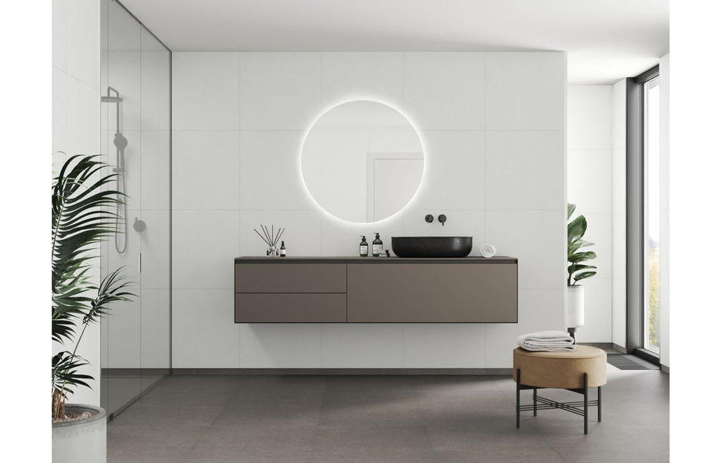 Moonstone Scandinavian Square Tile Effect Wall Panel - 2400 x 600 mm
