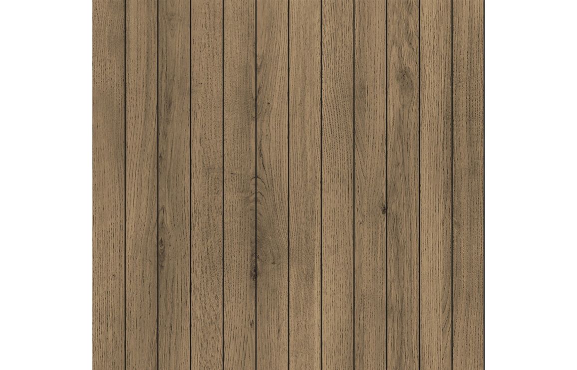 Pure Oak Scandinavian Slat Wood Effect Wall Panel - 2400 x 600 mm