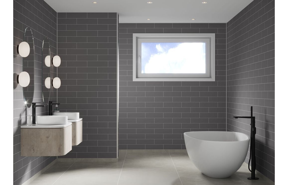 Metro Brick Effect Urban Wall Panel - 2400 x 600 mm - Multiple Colours