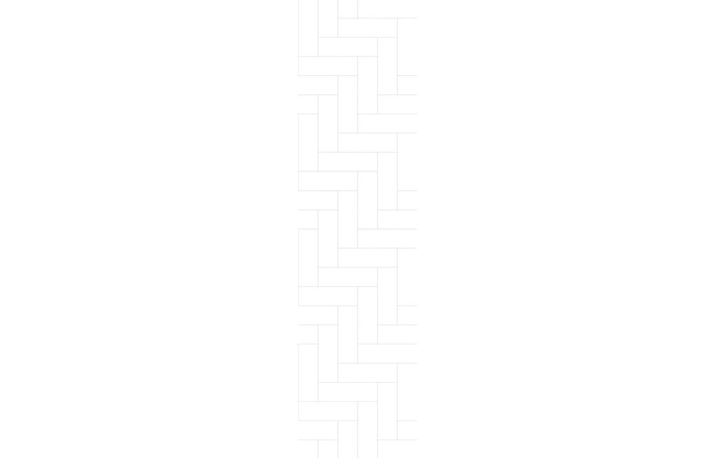 Herringbone Effect Urban Wall Panel - 2400 x 600 mm - Multiple Colours