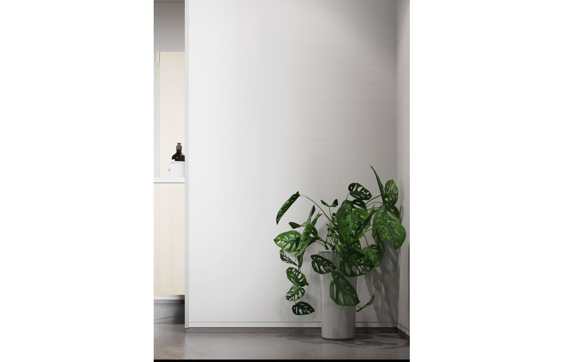 Herringbone Effect Urban Wall Panel - 2400 x 600 mm - Multiple Colours