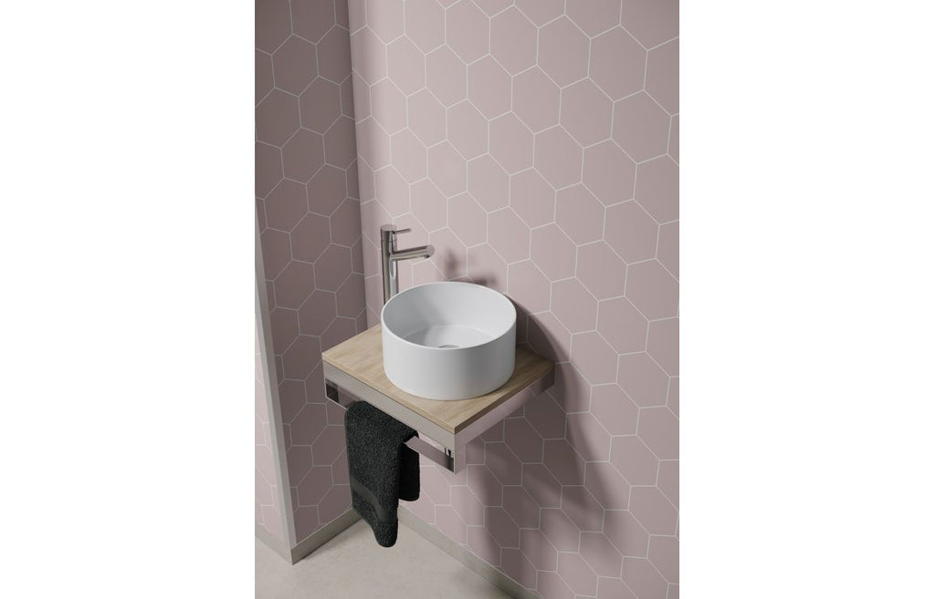 Hexagonal Tile Style Urban Wall Panel - 2400 x 600 mm - Multiple Colours
