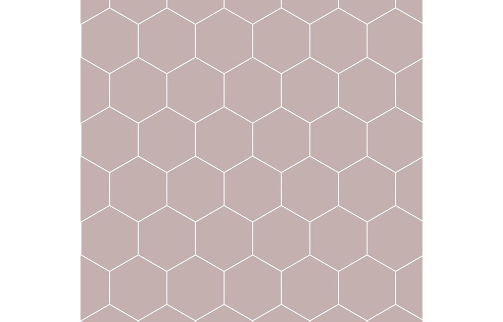 Hexagonal Tile Style Urban Wall Panel - 2400 x 600 mm - Multiple Colours