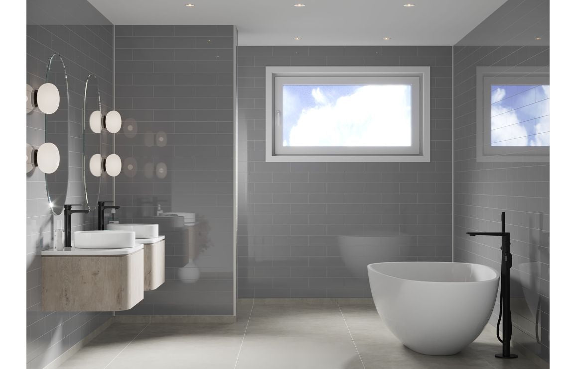 Metro Brick Effect Urban Wall Panel - 2400 x 600 mm - Multiple Colours