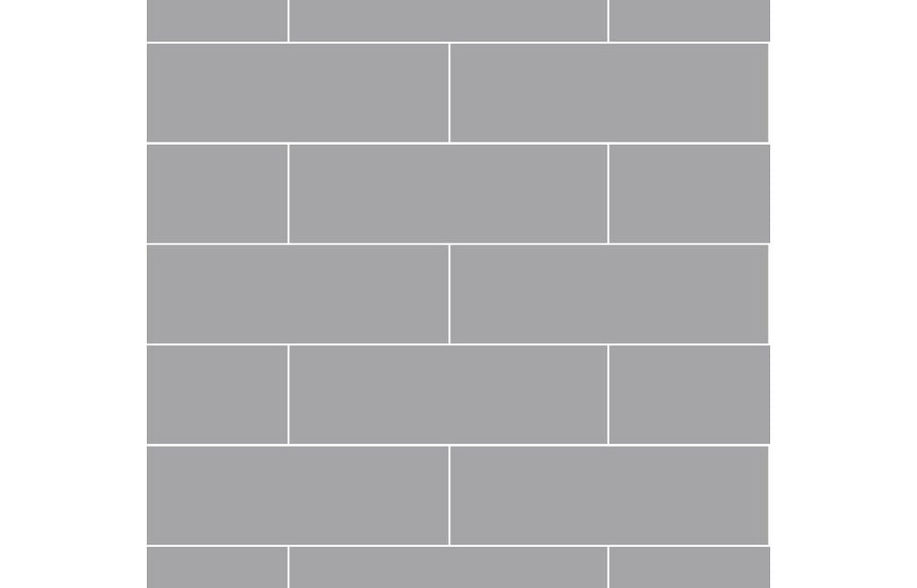 Metro Brick Effect Urban Wall Panel - 2400 x 600 mm - Multiple Colours