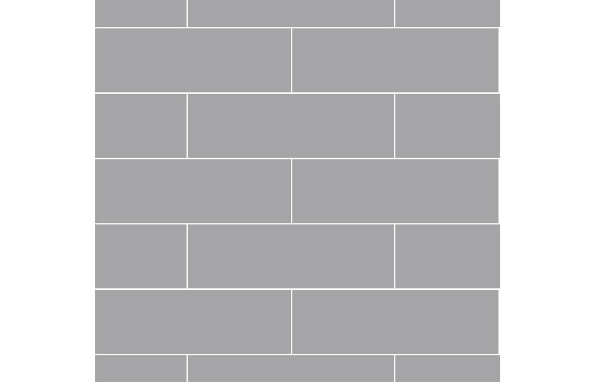 Metro Brick Effect Urban Wall Panel - 2400 x 600 mm - Multiple Colours