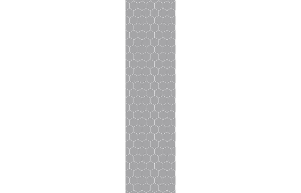 Hexagonal Tile Style Urban Wall Panel - 2400 x 600 mm - Multiple Colours