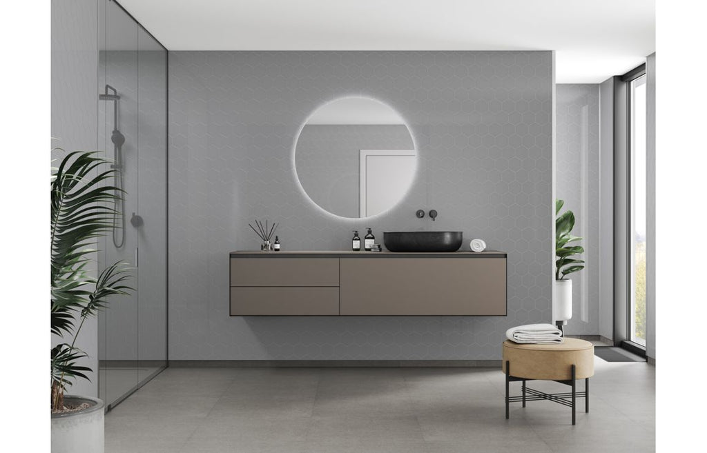 Hexagonal Tile Style Urban Wall Panel - 2400 x 600 mm - Multiple Colours