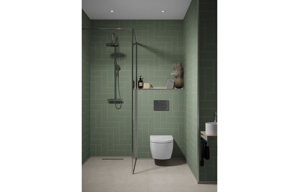 Herringbone Effect Urban Wall Panel - 2400 x 600 mm - Multiple Colours