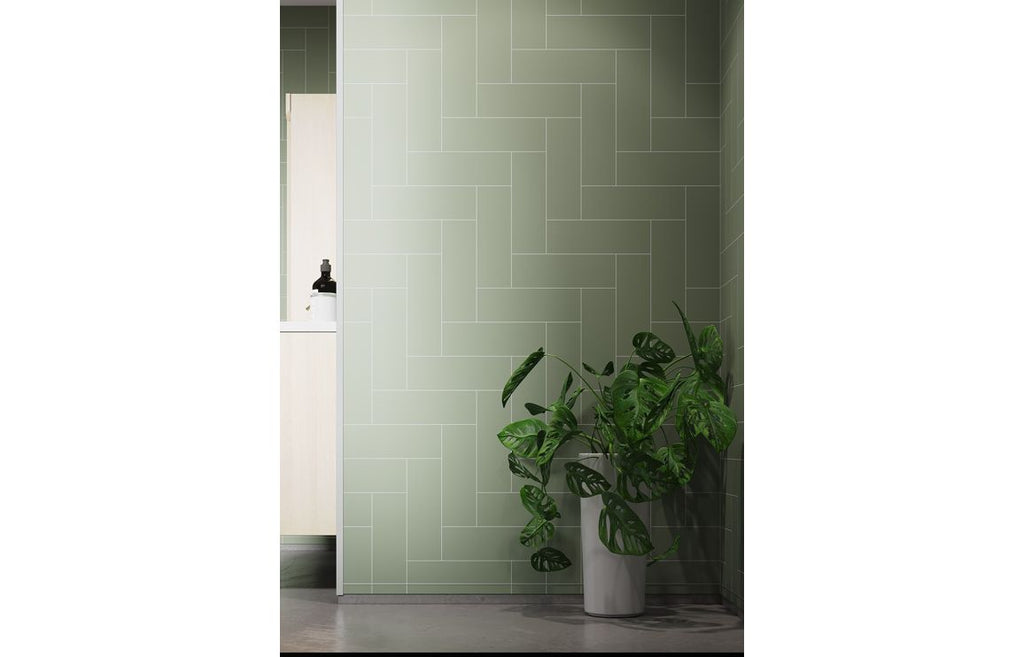 Herringbone Effect Urban Wall Panel - 2400 x 600 mm - Multiple Colours