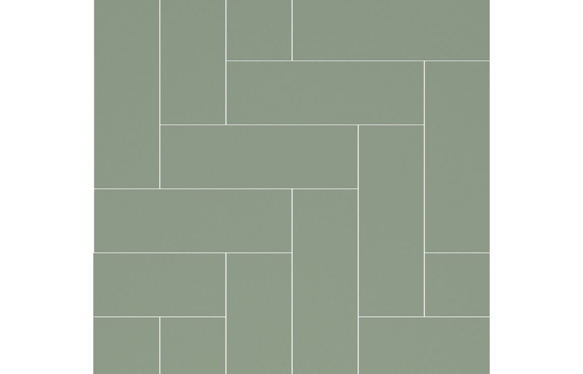Herringbone Effect Urban Wall Panel - 2400 x 600 mm - Multiple Colours