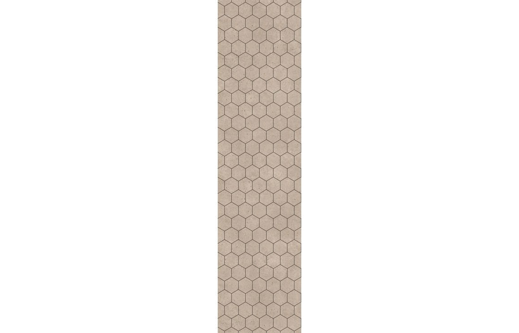 Hexagonal Tile Style Urban Wall Panel - 2400 x 600 mm - Multiple Colours