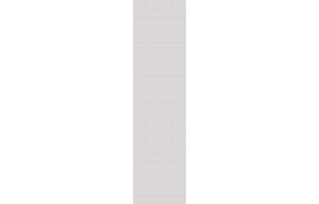 Metro Brick Effect Urban Wall Panel - 2400 x 600 mm - Multiple Colours