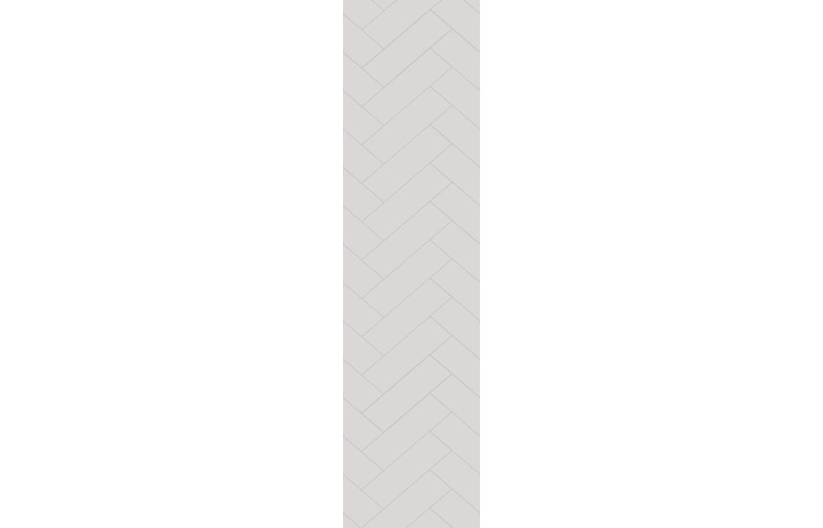 Herringbone Effect Urban Wall Panel - 2400 x 600 mm - Multiple Colours