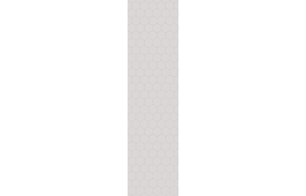 Hexagonal Tile Style Urban Wall Panel - 2400 x 600 mm - Multiple Colours