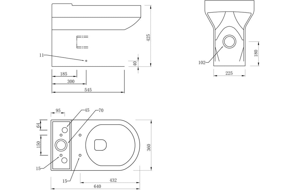 Rasna WC Toilet & Soft Close Seat