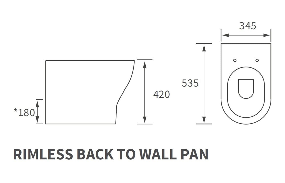 Dahlia WC Toilet & Soft Close Seat