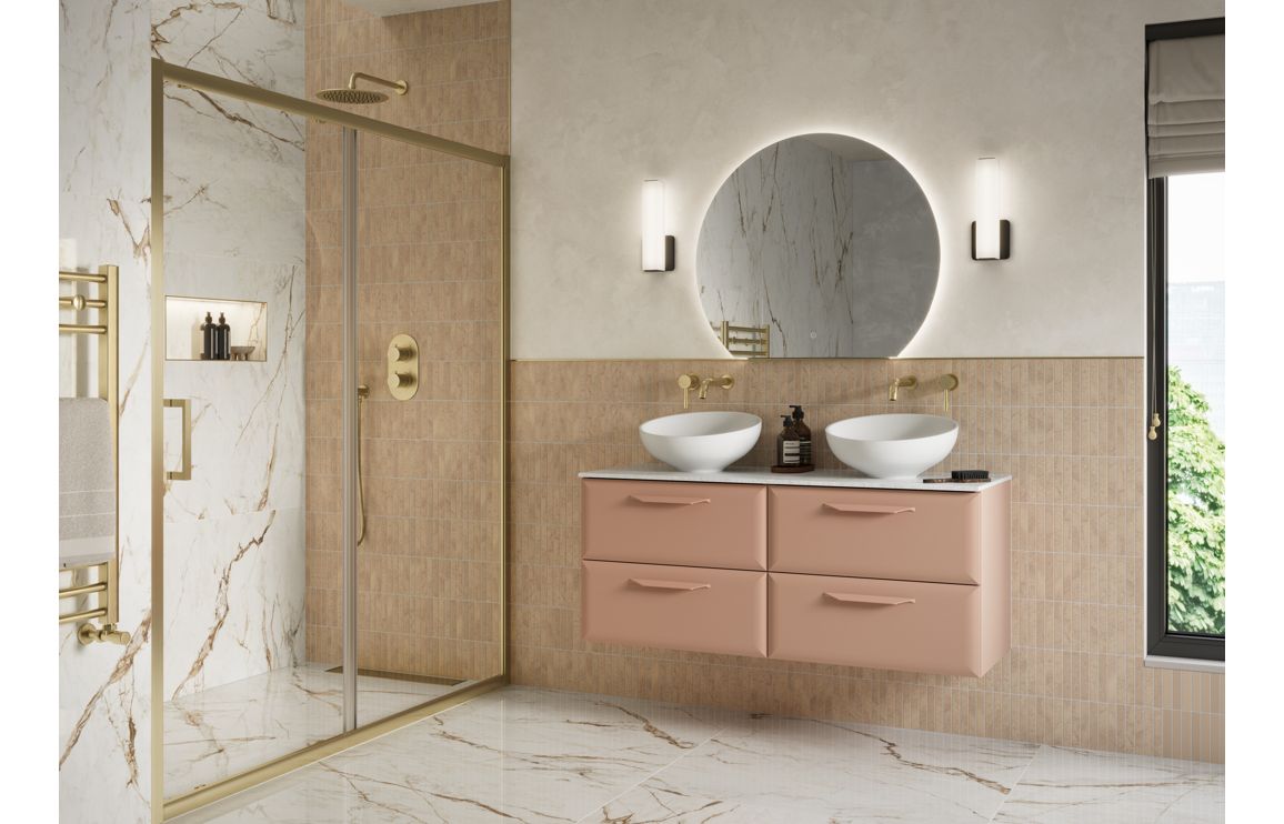 Amasy Round Back-Lit LED Mirror - 700/ 800 mm