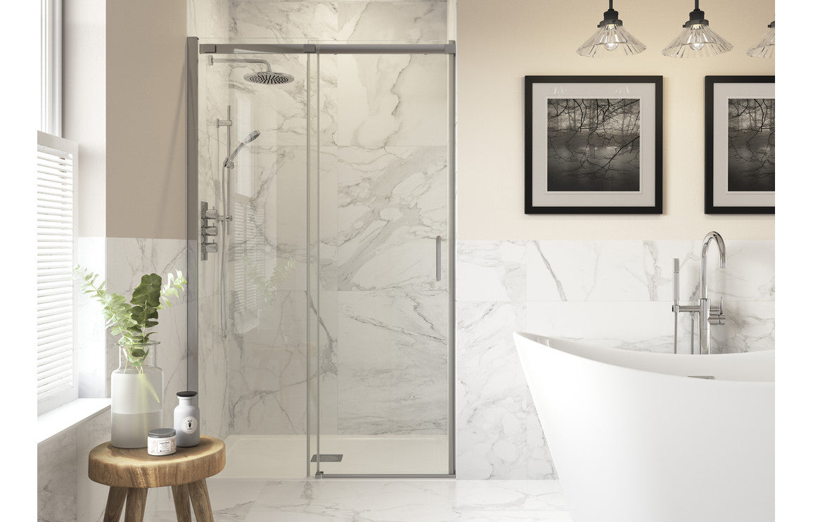 Diwa Shower Side Panel - Chrome