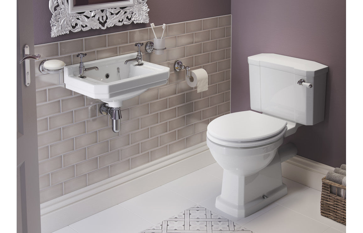 Royal Close Coupled or Back to wall WC & Soft Close Seat