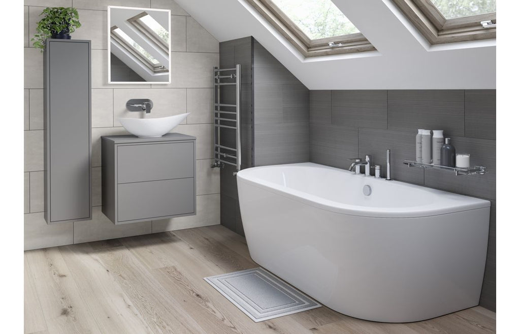 Timea Vema Premium Wall Mounted Basin Mixer - Chrome