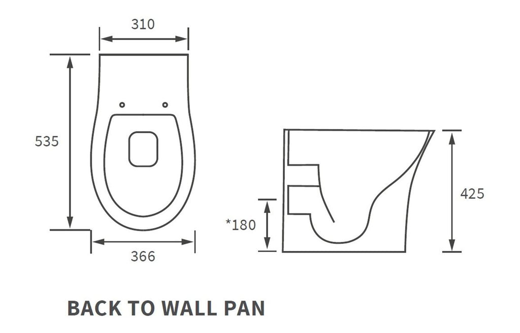 Madiz WC Toilet & Soft Close Seat