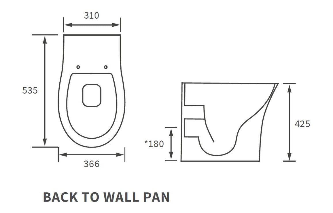Madiz WC Toilet & Soft Close Seat