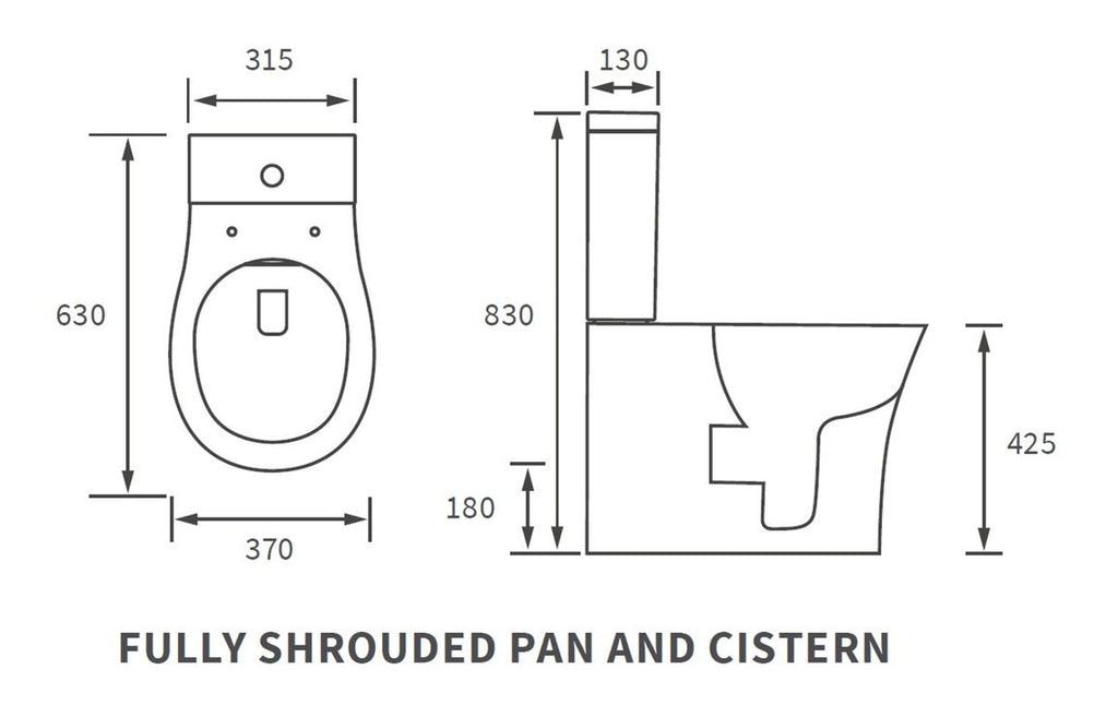 Madiz WC Toilet & Soft Close Seat