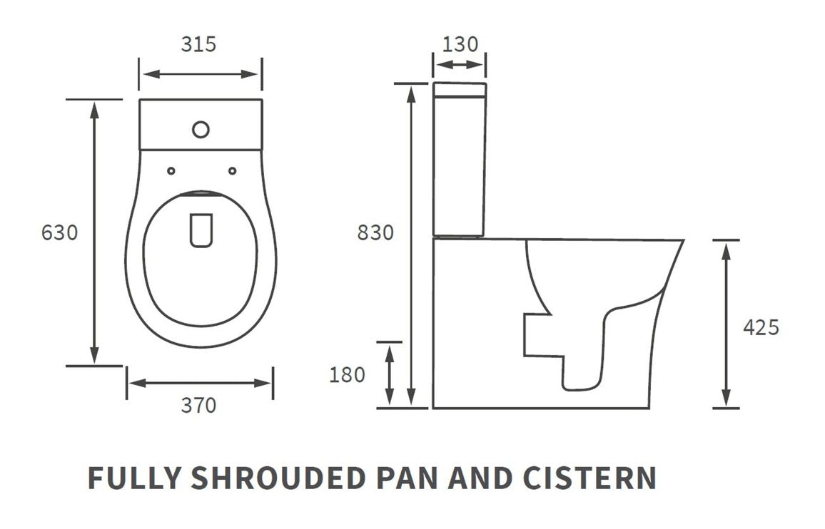 Madiz WC Toilet & Soft Close Seat