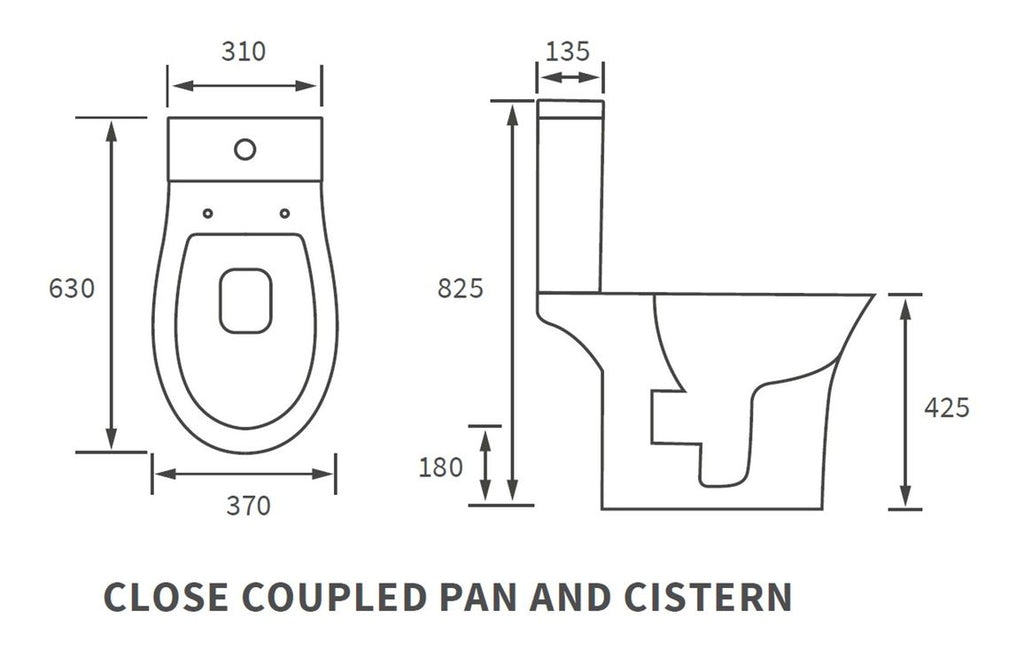 Madiz WC Toilet & Soft Close Seat