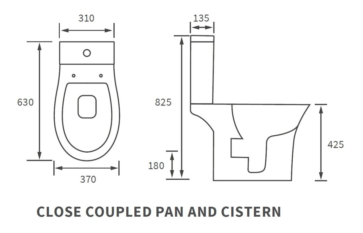 Madiz WC Toilet & Soft Close Seat
