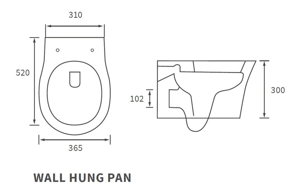 Madiz WC Toilet & Soft Close Seat