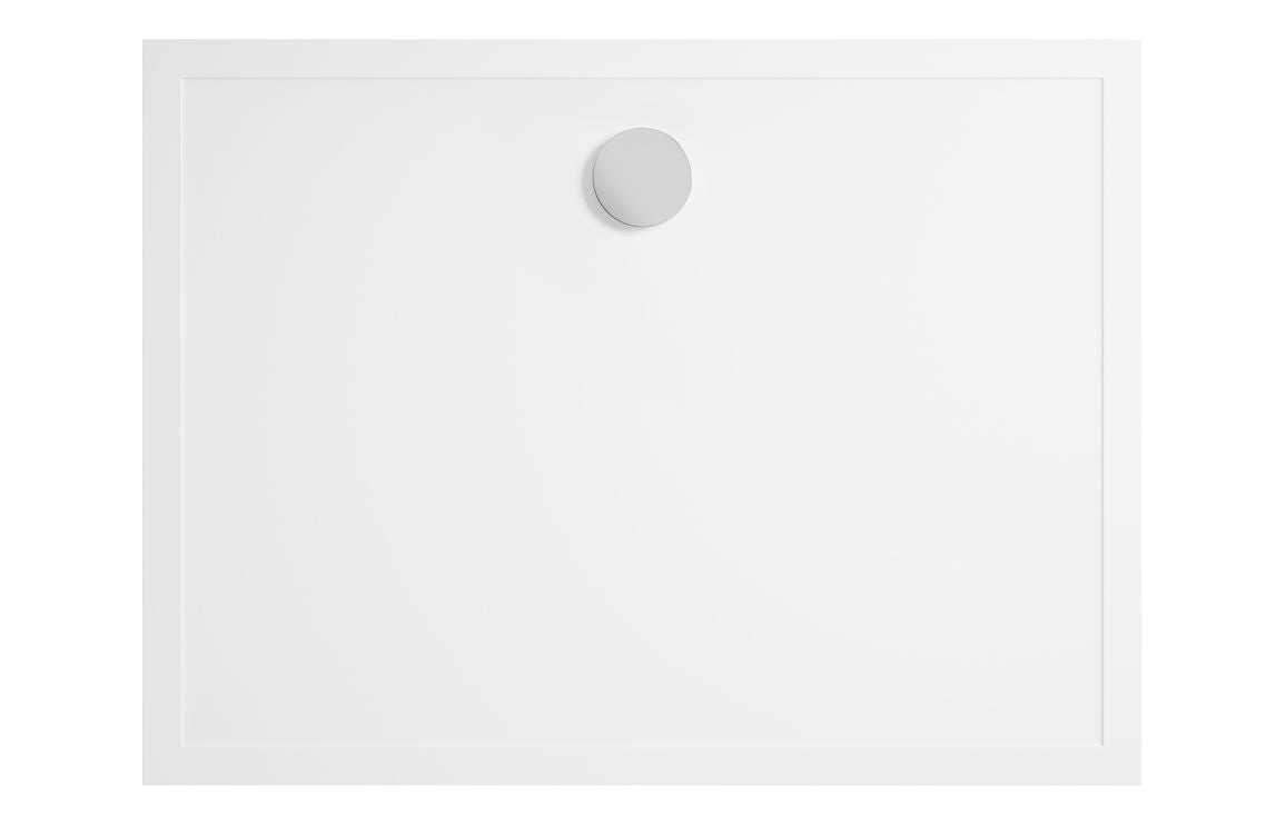 Anti-Slip Slim 28mm Tray & Waste - White