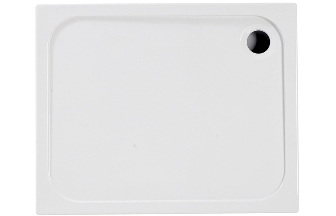 Rectangular 45mm Tray & Waste - White