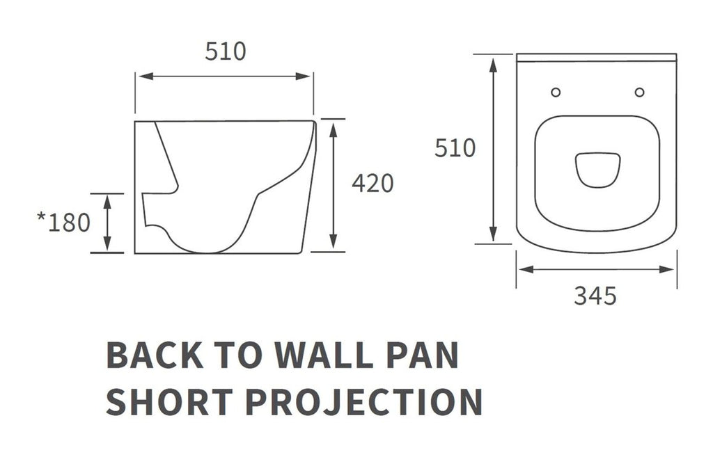 Dabi WC Toilet & Soft Close Seat
