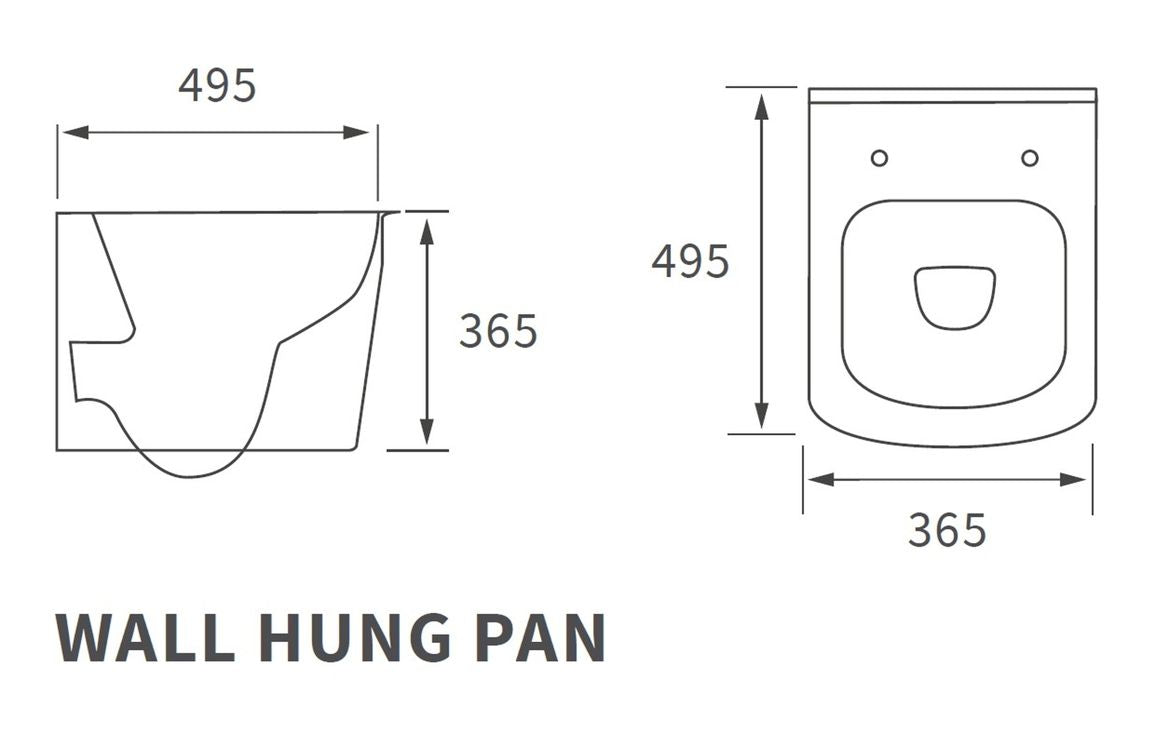 Dabi WC Toilet & Soft Close Seat