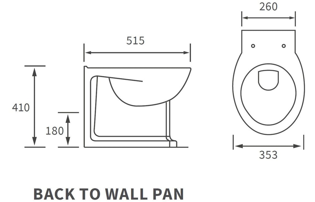 Monte WC Toilet & Soft Close Seat