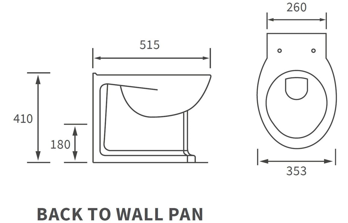 Monte WC Toilet & Soft Close Seat