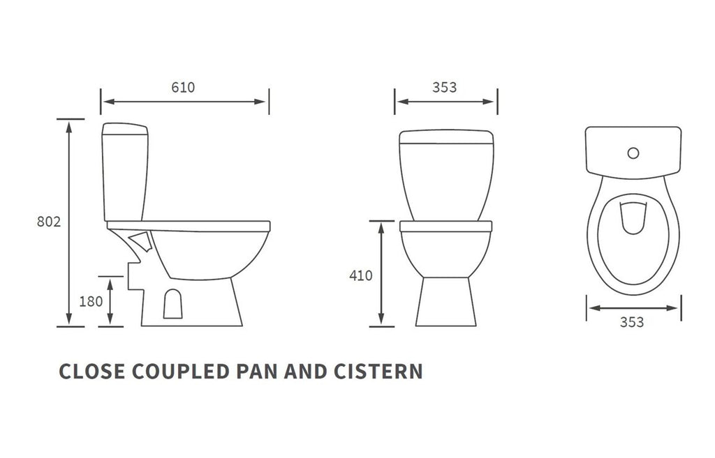 Monte WC Toilet & Soft Close Seat