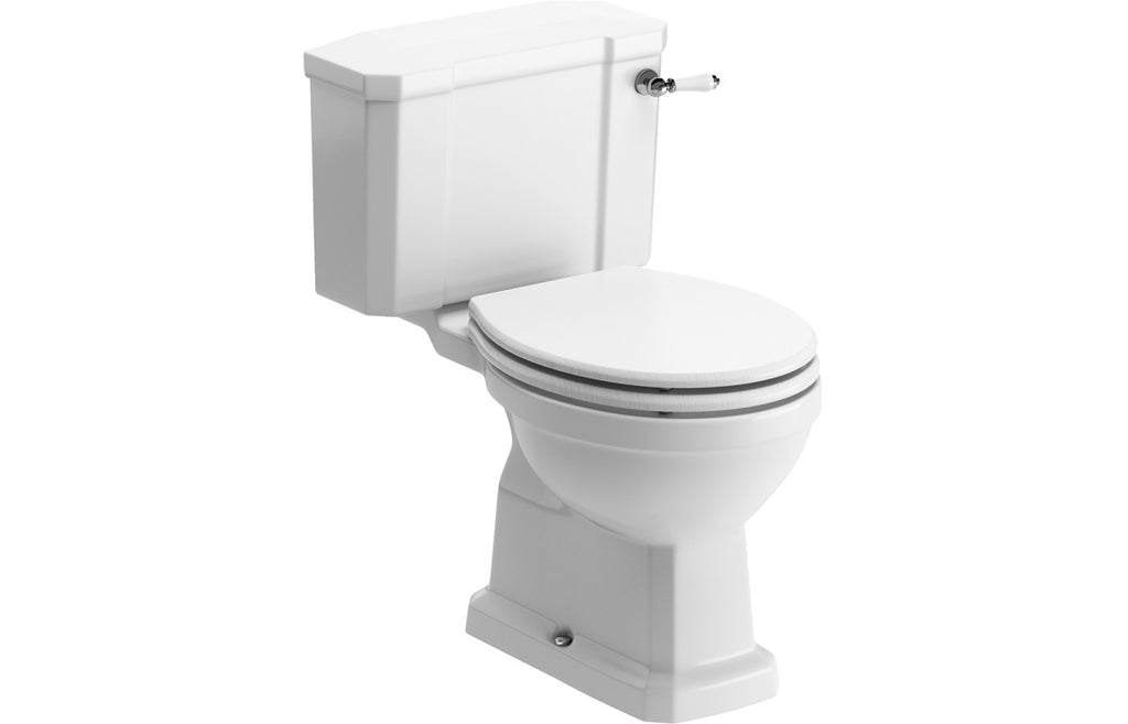 Royal Close Coupled or Back to wall WC & Soft Close Seat