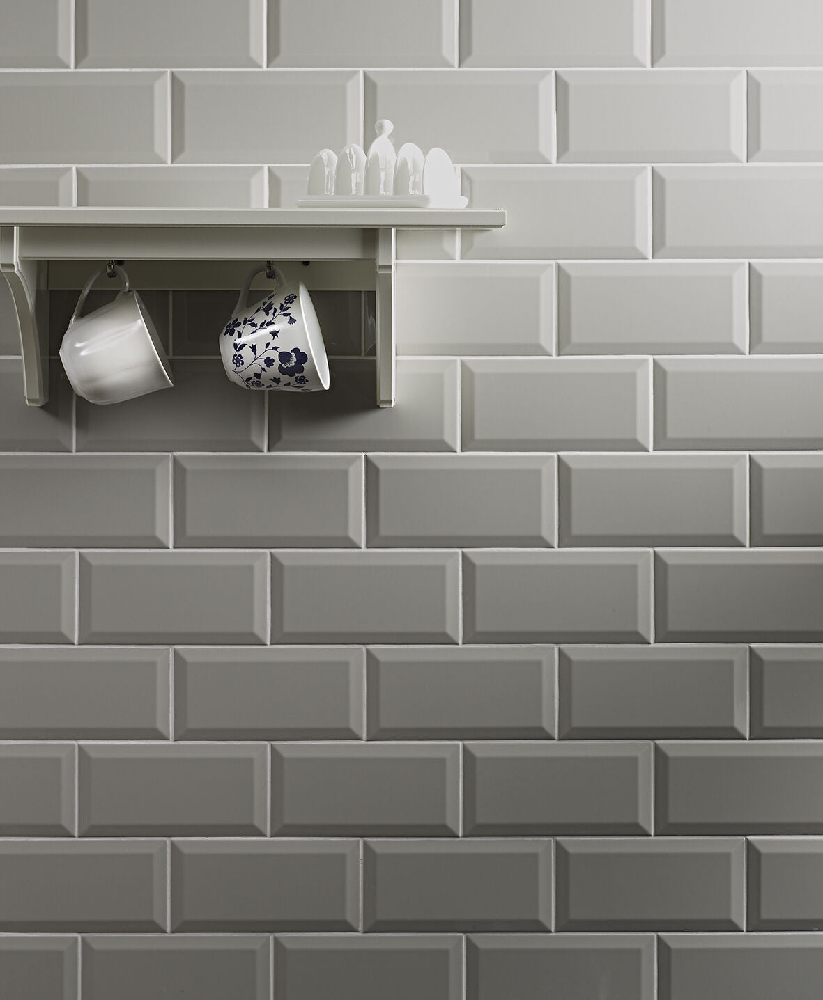 Metro Gloss 300x100 - White, Grey, Bone