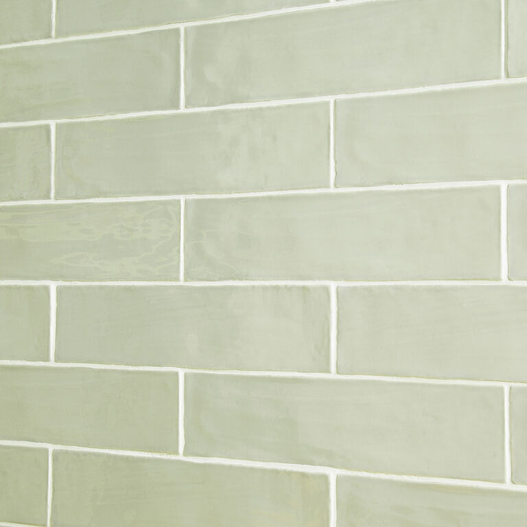 Hasta Gloss 300x75 Ceramic Wall - White, Mushroom, Sage