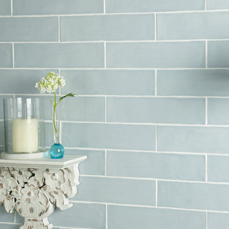 Hasta Gloss 300x75 Ceramic Wall - Cream, Grey, Duck Egg