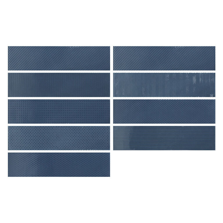 Artist Random Patterns Gloss 300x75  - Blue, Grey