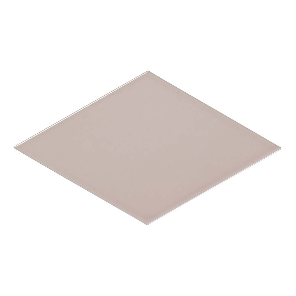 Rhombus Plain Gloss 263x152 Ceramic Wall - Pink, Grey, Yellow