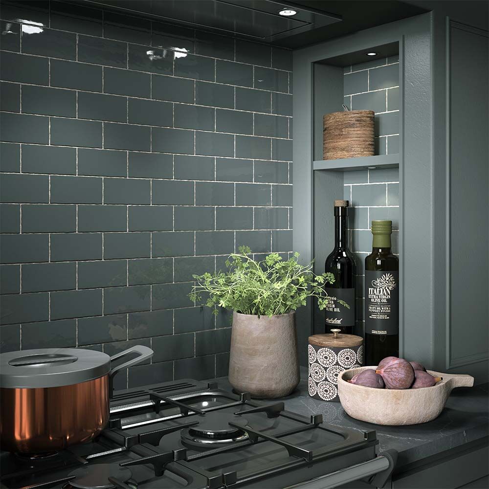 Mitie Gloss 130x65 - Blue, Grey, Green, White