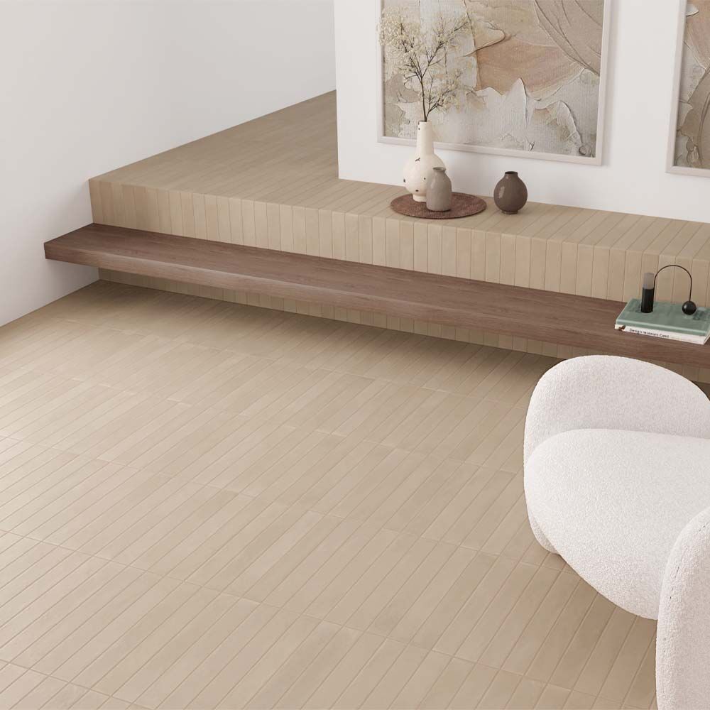 Kesa Matt 400x50 - Brown, Green, White, Orange